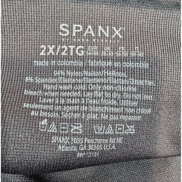 Spanx Womens Plus Size 2X Look At Me Now Camo Leggings Green Gray‎ - Picture 10 of 10